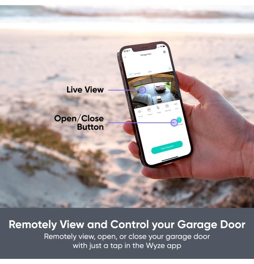 
Wyze Cam v3 Garage Door Controller
