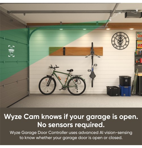 
Wyze Cam v3 Garage Door Controller
